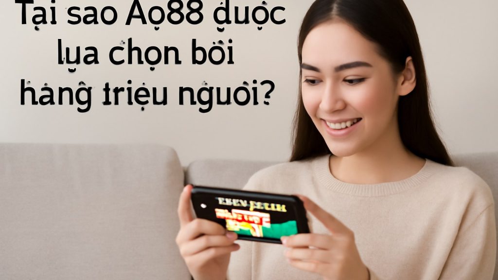 Minh họa: Tại sao Ao88 được lựa chọn bởi hàng triệu người?