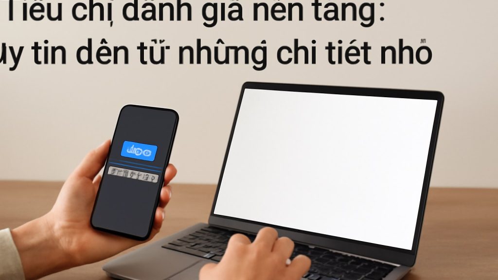 Tiêu chí đánh giá nền tảng: uy tín đến từ những chi tiết nhỏ Minh họa: Tiêu chí đánh giá nền tảng: uy tín đến từ những chi tiết nhỏ
